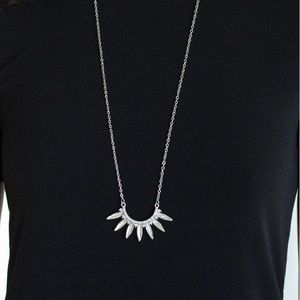 Paparazzi Silver Empirical Elegance Necklace Set